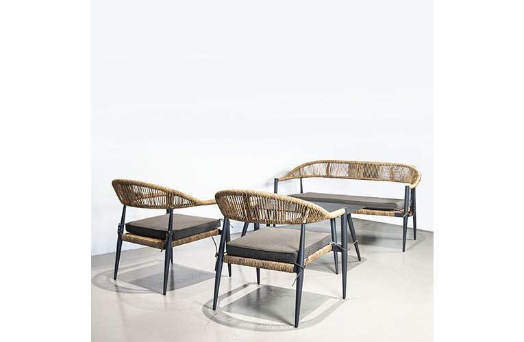 Комплект для відпочинку Jonah Lounge Anthracite/Natural