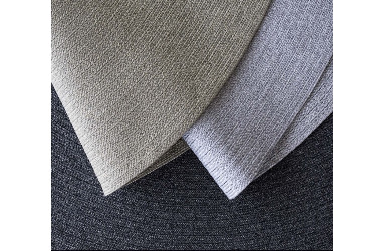 Килим для вулиці Circle Dark Grey 140-200-240см