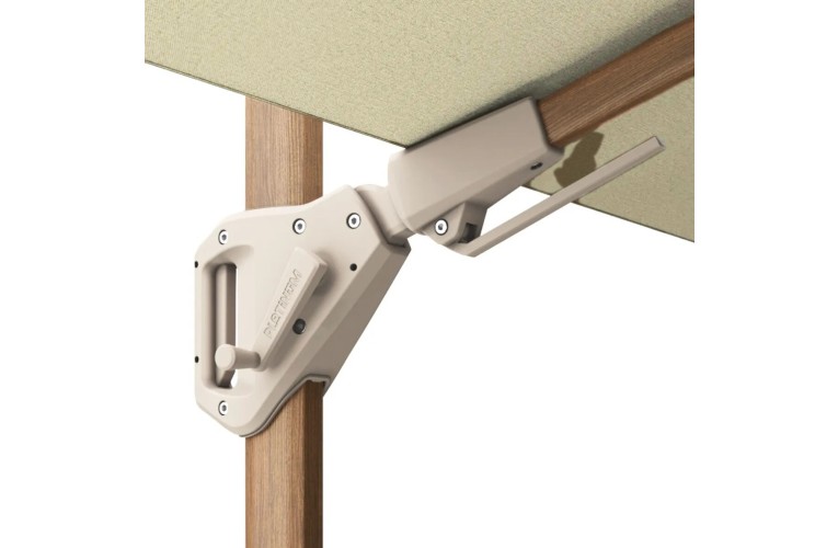 Парасоля Challenger T2 premium Teak/Champagne 3x3 м