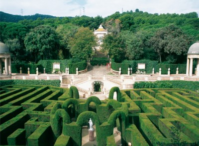 Parc del Laberint d'Horta , Барселона, Испания,